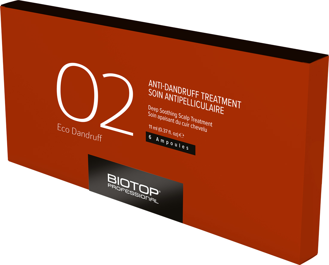 Купить BIOTOP 02 Ампулы против перхоти Eco Dandruff 6x11 мл