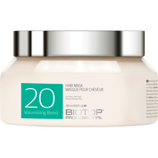 BIOTOP 20 Маска для придания объёма волосам Volumizing Boost 350 мл