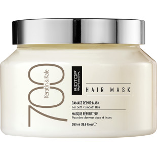 BIOTOP 700 Маска для волосся Keratin + Kale, 550 мл