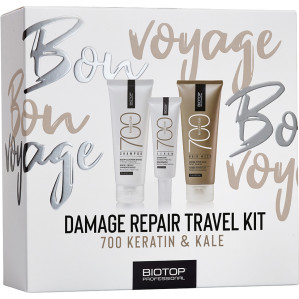 BIOTOP 700 Набір Travel Keratin + Kale, (75мл/75мл/30мл)